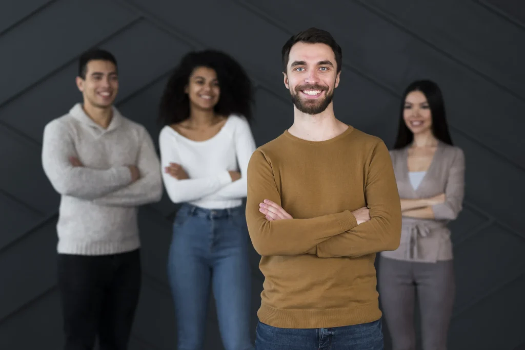 Networking for Success: How Bucks County Professionals Are Leveraging Business Groups 6 group young people posing together scaled 1