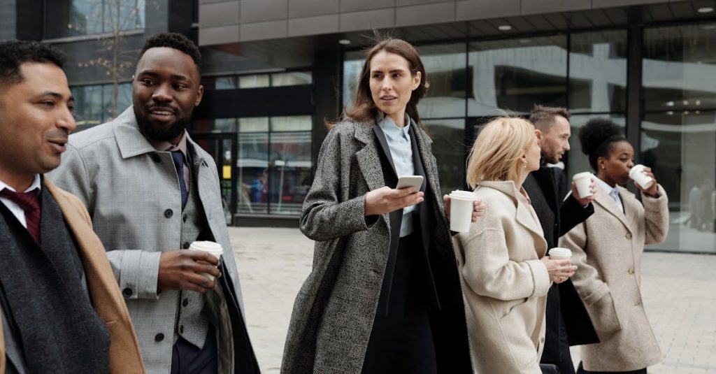What Is LeTip: The Complete Guide to Networking, Referrals, and Business Growth 9 Coworkers Taking a Coffee Break