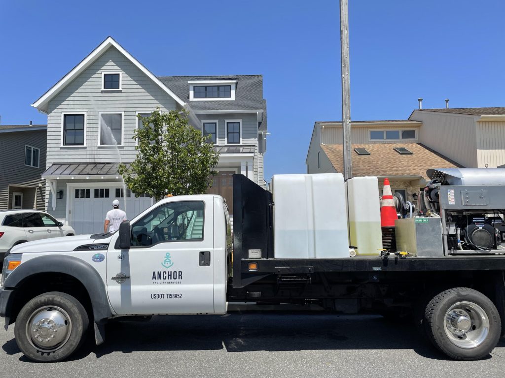 Anchor Facility services power washing